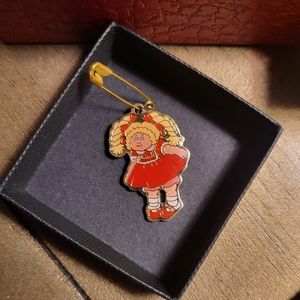 Cabbage Patch Necklace Charm 1983 by H Eldon of CA discontinued 1992.